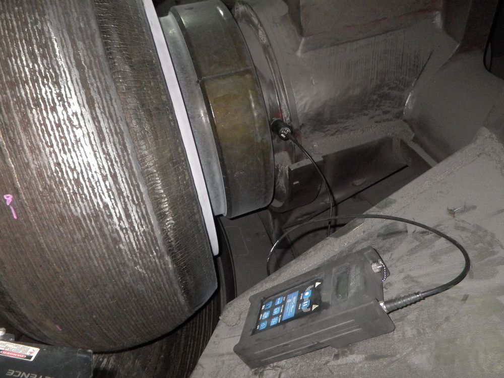 ミルローラのベアリング診断