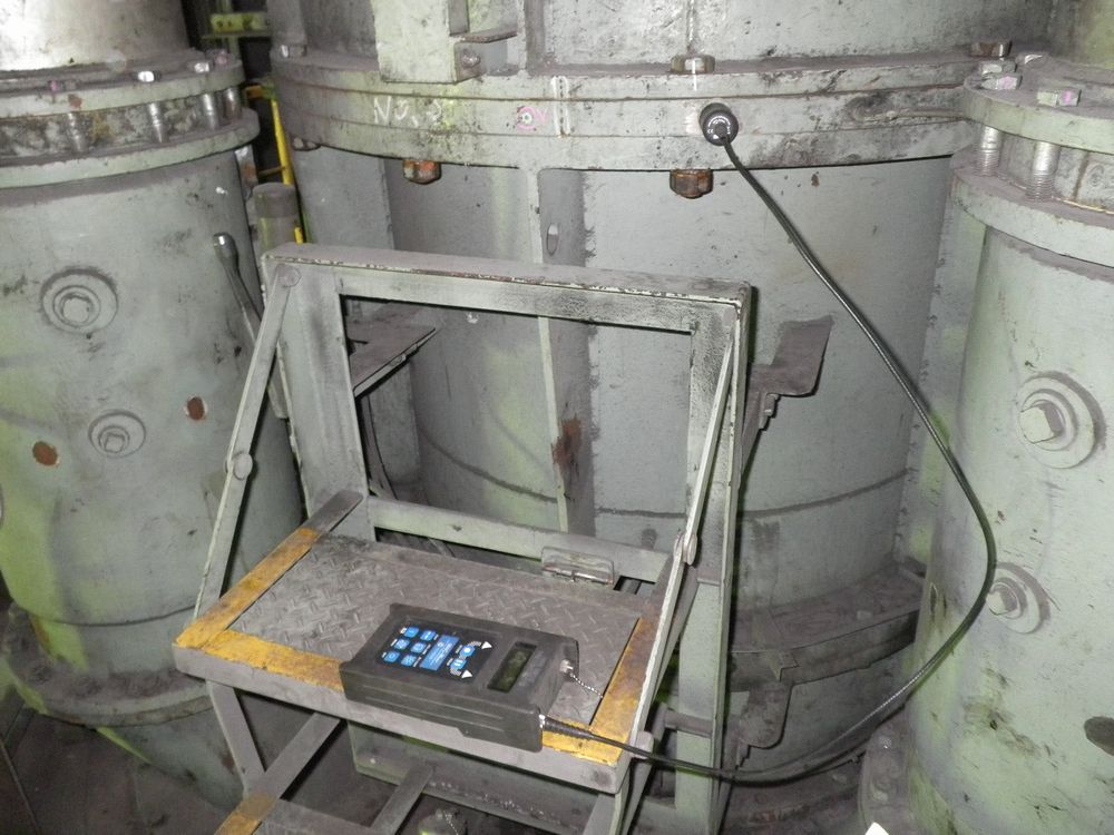 ロータリーセパレーターのベアリング診断