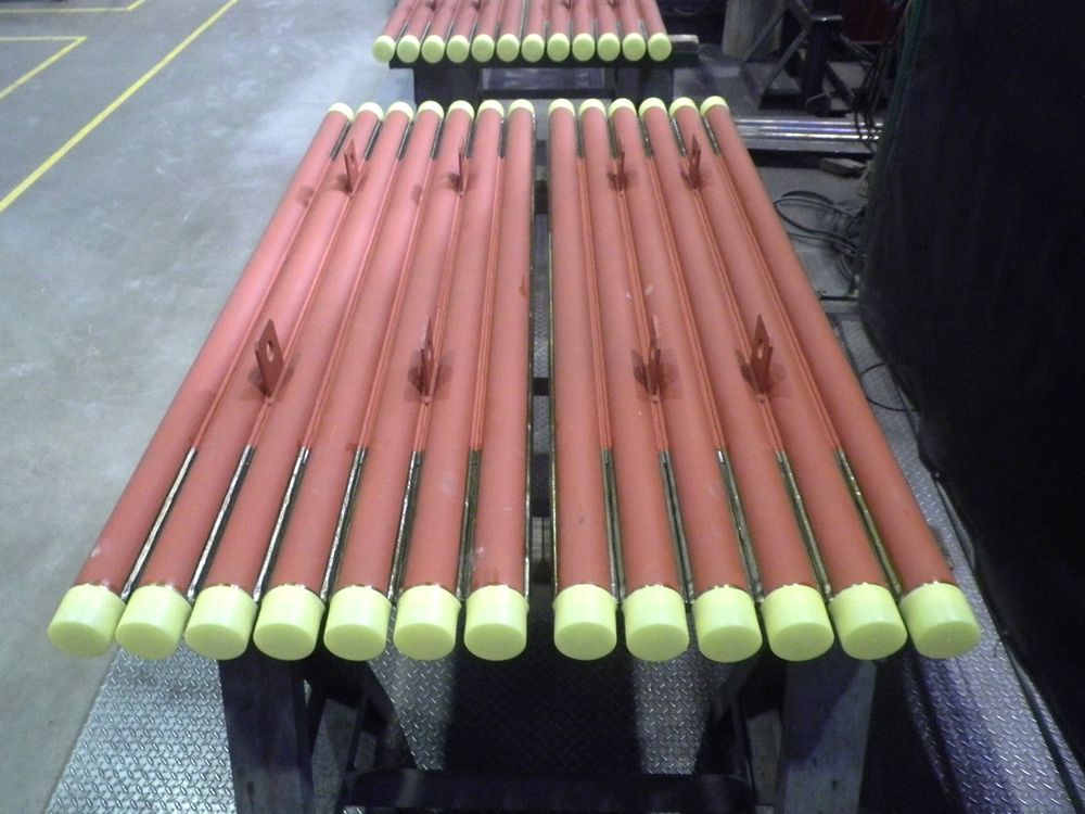 新作肉盛パネル炉外側塗装