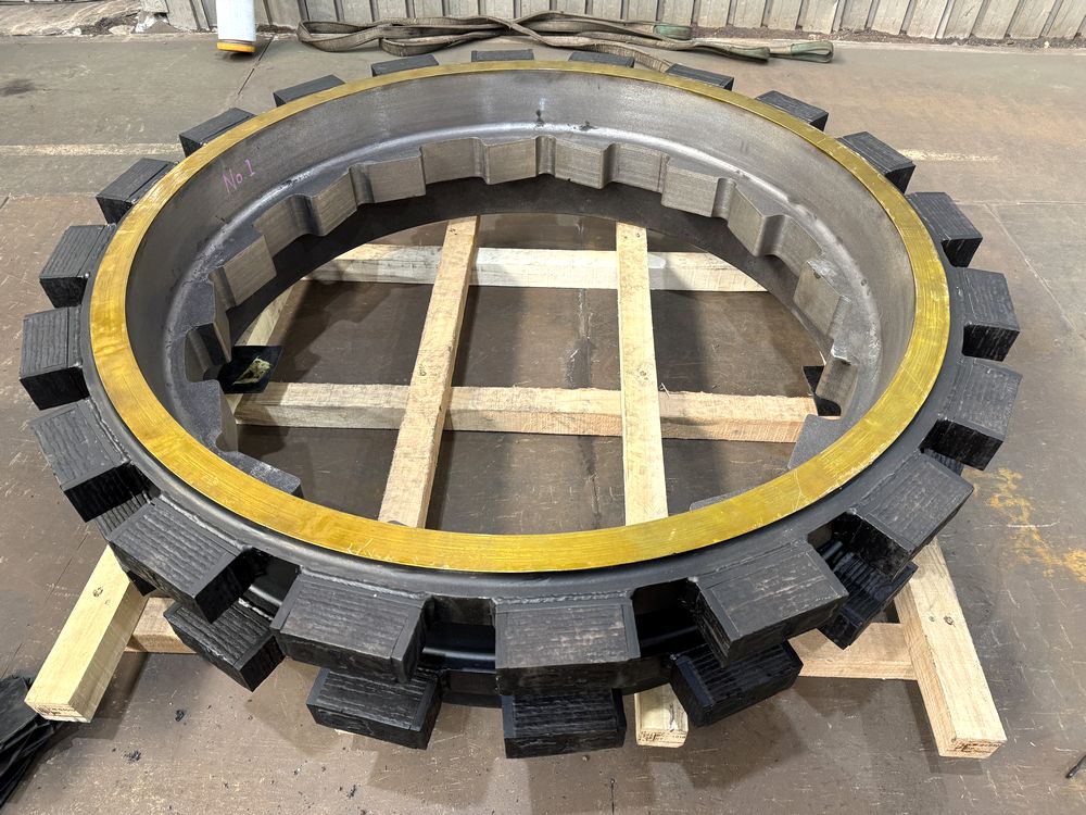 焼結設備クラッシャー鬼歯